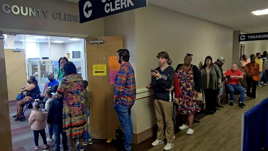 Voting early