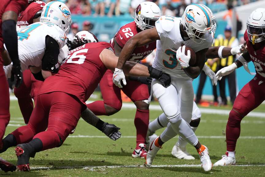 Cards foil return of Dolphins' QB | The Arkansas Democrat-Gazette - Arkansas' Best News Source