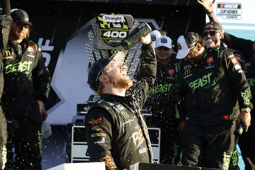 Tyler Reddick wins at Homestead, giving Michael Jordan a chance at