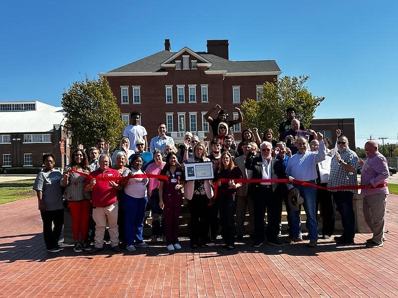 Courtesy photo
A ribbon cutting was held to honor the formation of the Alexis Alexander Rotaract Club.