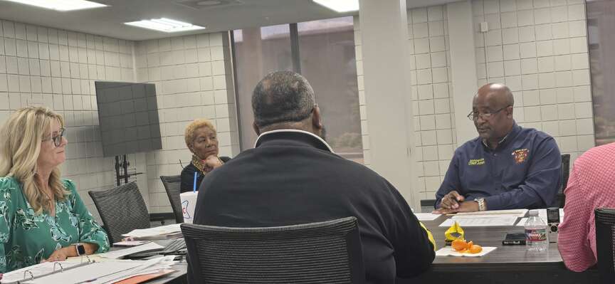 PB city officials review departmental budgets