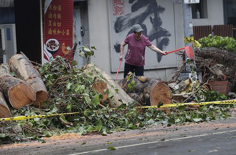 Taiwanese driver recounts his narrow escape during Typhoon Kongrey