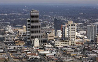 FILE — Downtown Little Rock skyline. (Arkansas Democrat-Gazette/Benjamin Krain)