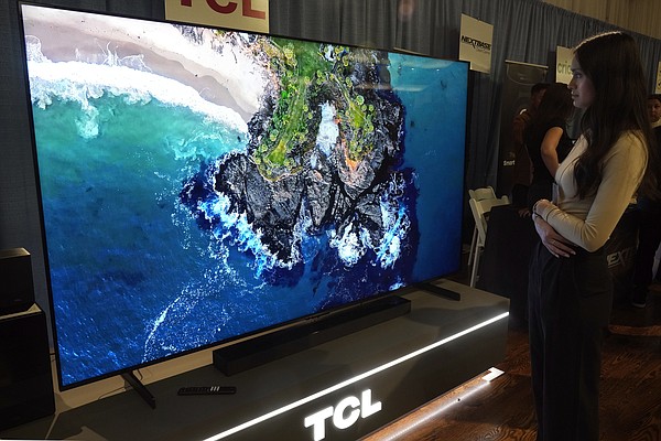 A TV as big as a bed? With the holidays approaching, stores stock