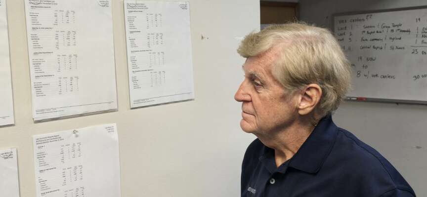 Byrd, Harden headed toward reelection