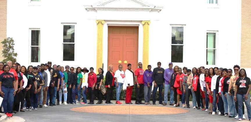 Divine 9, community present voting rally