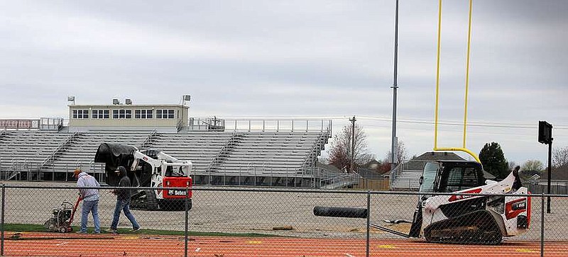 Track And Football Field Closed For Revamp 