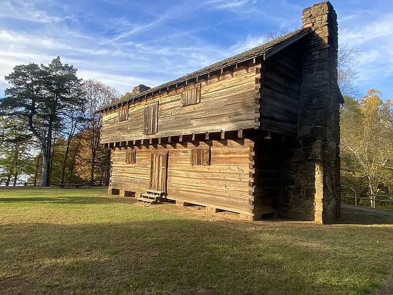 Visitors to the Cadron Settlement will have the opportunity to see a block house that is historically consistent with the early 1800s. (The Sentinel-Record/Corbet Deary)