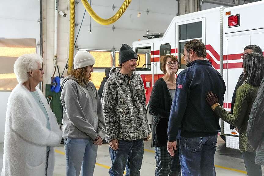 Vance surveys N.C. hurricane damage, meets with first responders