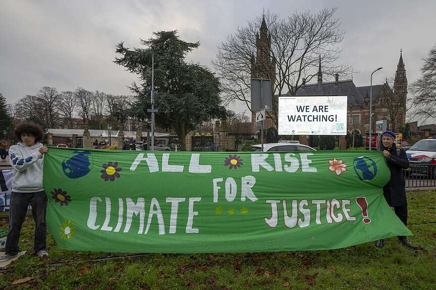 First arguments finish in climate obligation case