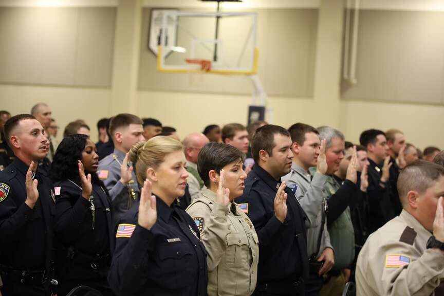 Sheriff gives address to law enforcement academy graduates
