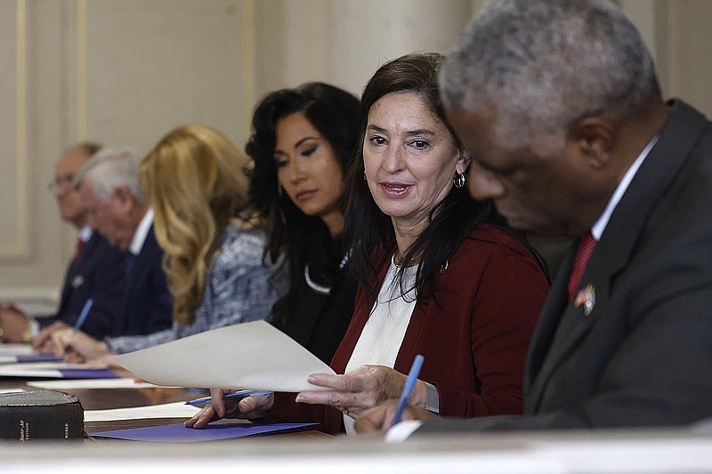 Arkansas' electoral college members cast state's electoral votes for