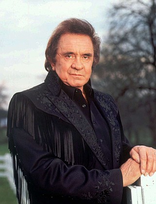 FILE--Singer Johnny Cash is shown in this 1995 file photo. Cash has pneumonia again, less than a year after nearly dying from the ailment. Cash, 66, has been getting treatment at Baptist Hospital for about a week, hospital spokeswoman Eileen Hennessy said Friday, Sept. 25, 1998. He was listed in good condition. (AP Photo/TBS, Mark Hill, file)