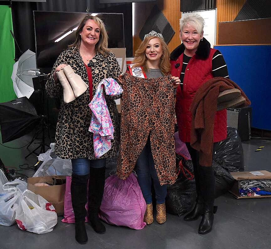 WATCH ‘One stitch at a time’ Women’s Chamber collects clothing