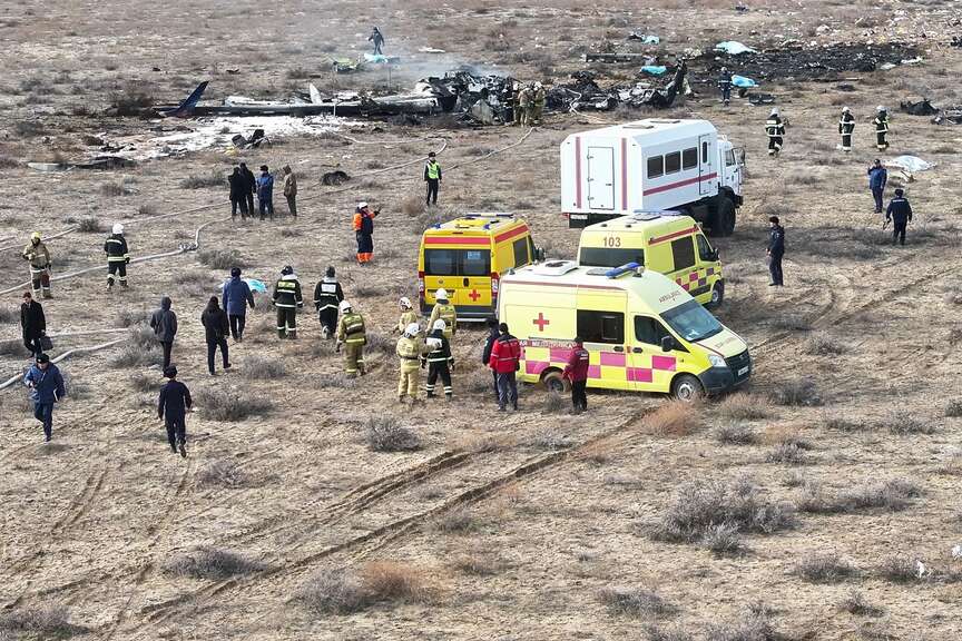 38 killed in airliner crash in Kazakhstan | The Arkansas Democrat