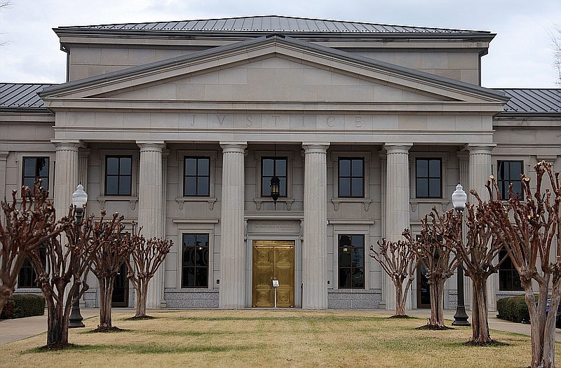 The Arkansas Supreme Court building in Little Rock shown in this March 7, 2024 file photo. (Arkansas Democrat-Gazette/Kyle McDaniel)