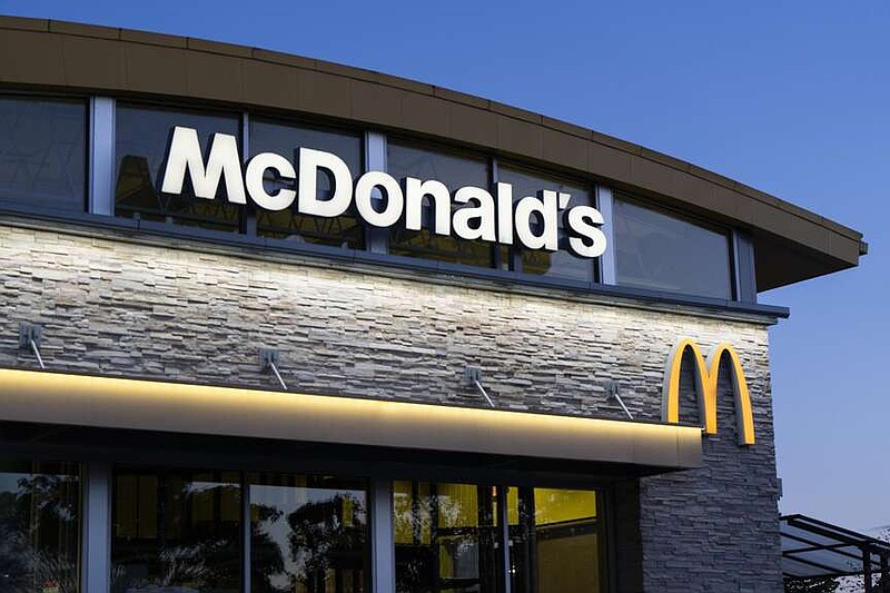 A McDonald's restaurant stands April 29, 2024, in Albany, Ore. (AP Photo/Jenny Kane, File)