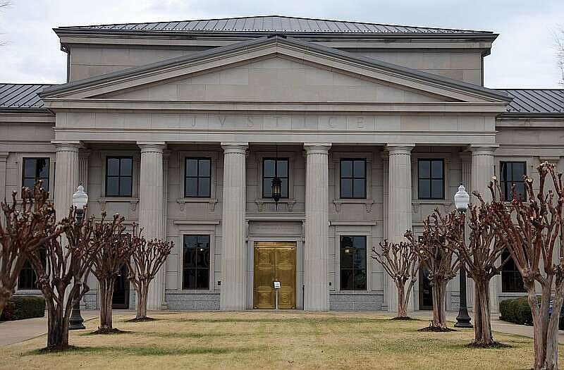 The Arkansas Supreme Court building in Little Rock shown in this March 7, 2024, file photo. (Arkansas Democrat-Gazette/Kyle McDaniel)