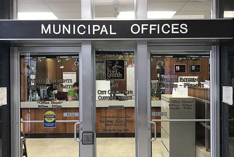 Fort Smith City Building City Hall Fort Smith downtown offices
(File Photo/River Valley Democrat-Gazette)