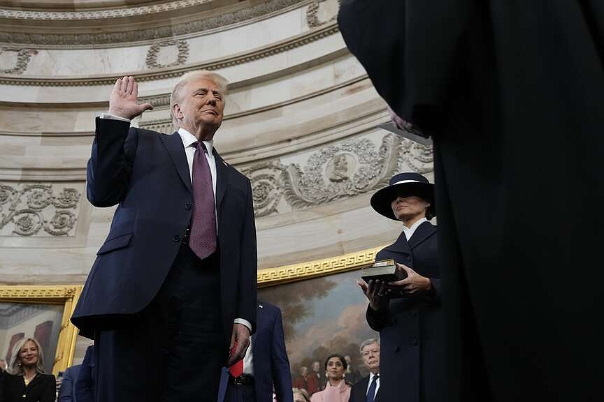 Trump sworn in as 47th president | Hot Springs Sentinel Record