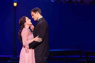 “Lovers are very special people, they're the luckiest people in the world ….” Hannah Shankman and Stephen Mark Lukas share a moment in “Funny Girl,” on stage for eight performances March 18-23 at the Walton Arts Center in Fayetteville. Tickets are $52 to $109.

(Courtesy Photo/Matthew Murphy for MurphyMade)