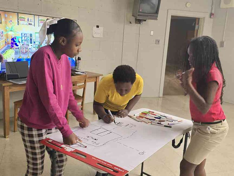 After Delta Circles students complete coding exercises, they can go to the game room at the Eliza Miller Opportunity Hub. The classroom, which was converted into an interactive gaming center, features gaming chairs, video game consoles, virtual reality headsets and a big screen TV. (Special to The Commercial)