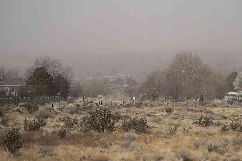 Dust storms rage across New Mexico as transit authorities close major ...