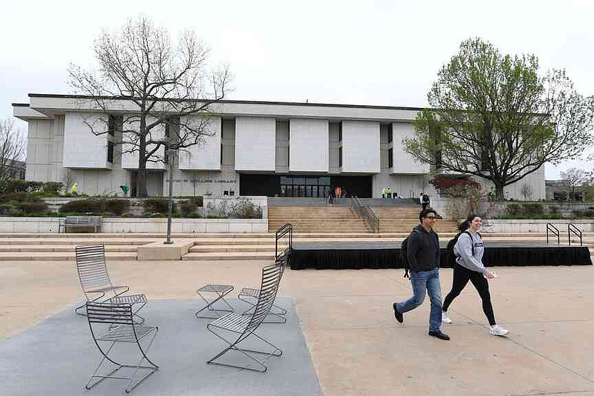 PHOTOS: Renovated UA library reopens in Fayetteville | The Arkansas ...