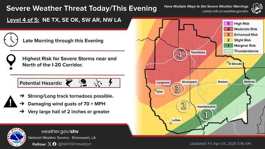 ALERT | Regional severe storms ‘likely’ Friday; third day of danger ...