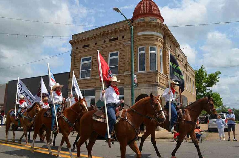 One of the largest parades in the state will launch from the historic Cotton Belt Railroad depot on First Street in Fordyce . (Special to The Commercial/Richard Ledbetter)