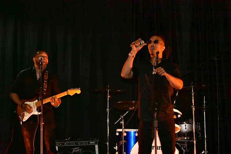 DaLock Band of central Arkansas performs live music at the Benjamen Redix Gala Project. (Pine Bluff Commercial/I.C. Murrell)