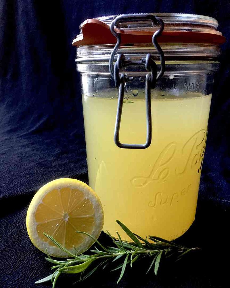 Vanilla-Rosemary Lemonade (Arkansas Democrat-Gazette/Kelly Brant)