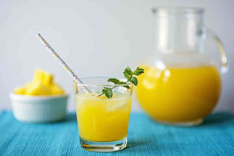 Watermelon Agua Fresca made with yellow watermelon. (Democrat-Gazette file photo)
