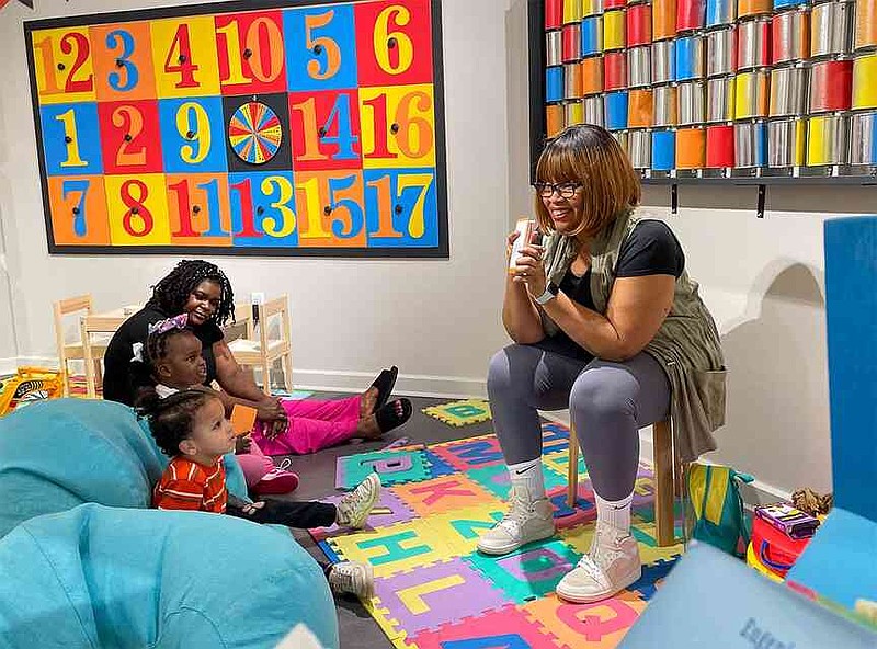 Melanie Madkin leads the monthly Ms. Madkin's Literacy Class at the Arts & Science Center for Southeast Arkansas. The next class is from noon to 1 p.m. May 10. (Special to The Commercial/ARTx3 Campus)