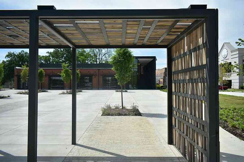 The Sixth and Main Plaza in downtown Pine Bluff is complete.