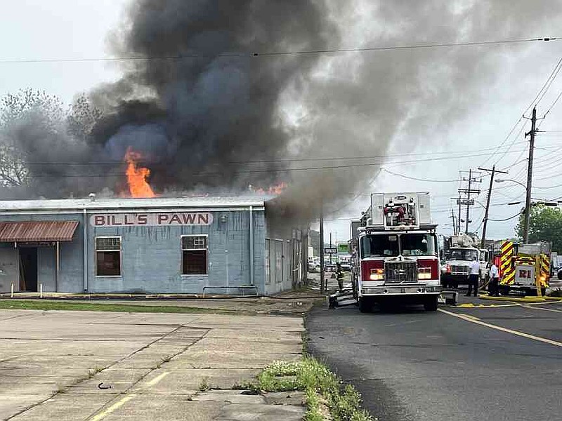 WATCH: Cause of fire could 'be a while' at Deason's Antique Shop in El