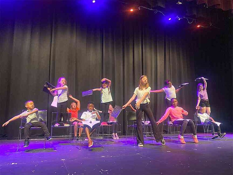 Students perform during Theater Jr. Camp at the ARTx3 Campus in June 2024. The campus will host camps for ages 7-17 in June and July 2025. (Special to The Commercial/ARTx3 Campus)