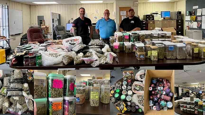 Pine Bluff police seize marijuana products