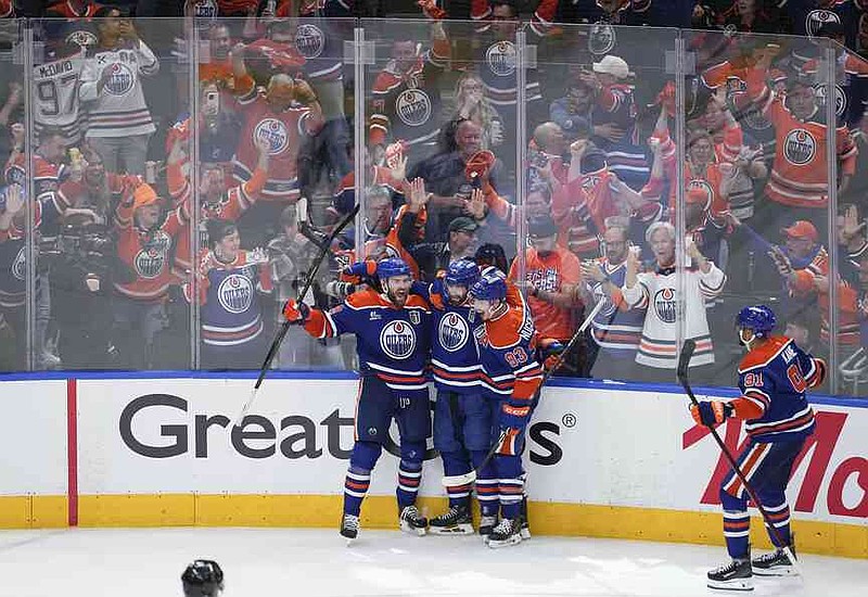 Oilers score in OT to capture Game 1 | The Arkansas Democrat-Gazette ...