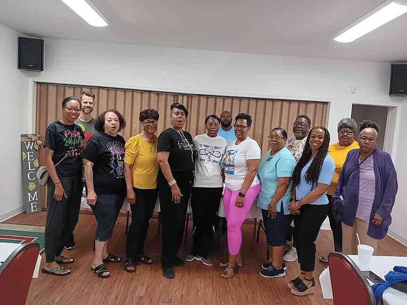Several members of St. Luke AME attended the Harvesting Hope Cohort meeting presented by the Association of Community Action Agencies of Arkansas. (Special for the commercial)