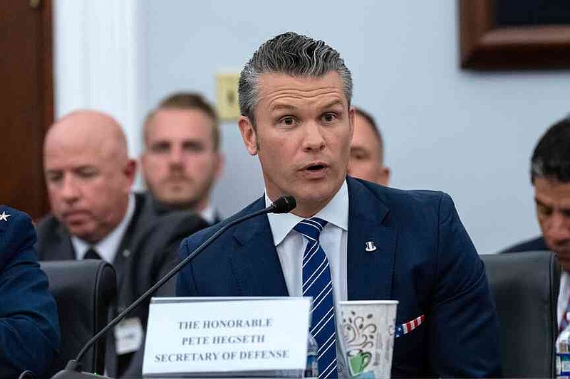 Hegseth grilled on deployment of troops to LA | Northwest Arkansas ...