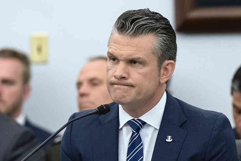 Hegseth grilled on deployment of troops to LA | Northwest Arkansas ...