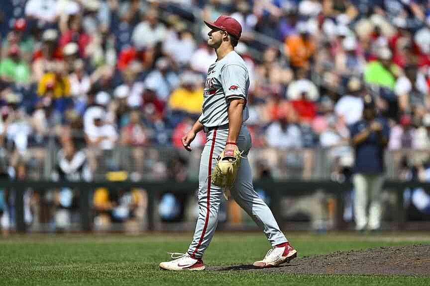 ‘Happy late Father’s Day’: Wood delivers no-hitter, hands final ball to dad