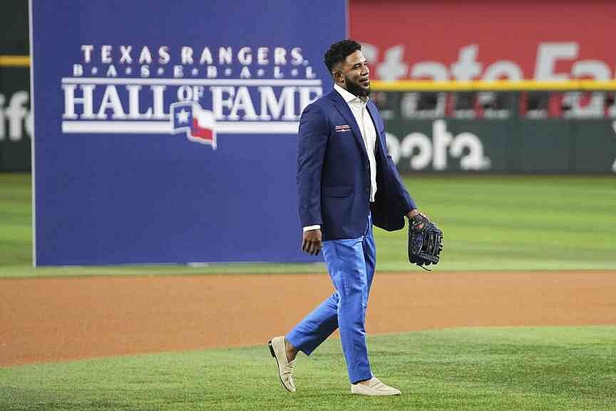 Arkansas Rescie Rangers Andrus joins Rangers HOF, with assist from teammates | Northwest ...