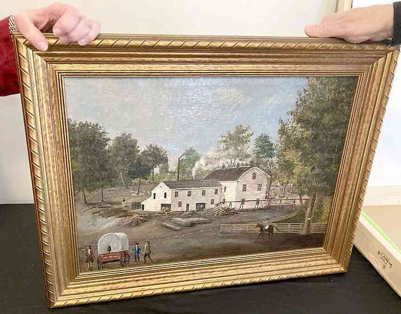 Restored 1878 painting returned to Cane Hill Museum | The Washington ...