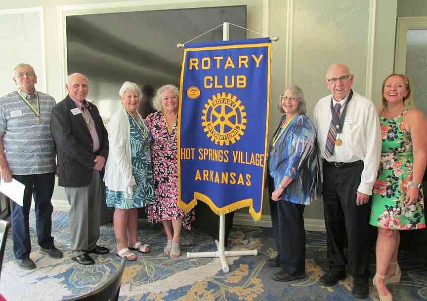 Hot Springs Village Rotary welcomes new 2025-2026 officers | Hot ...