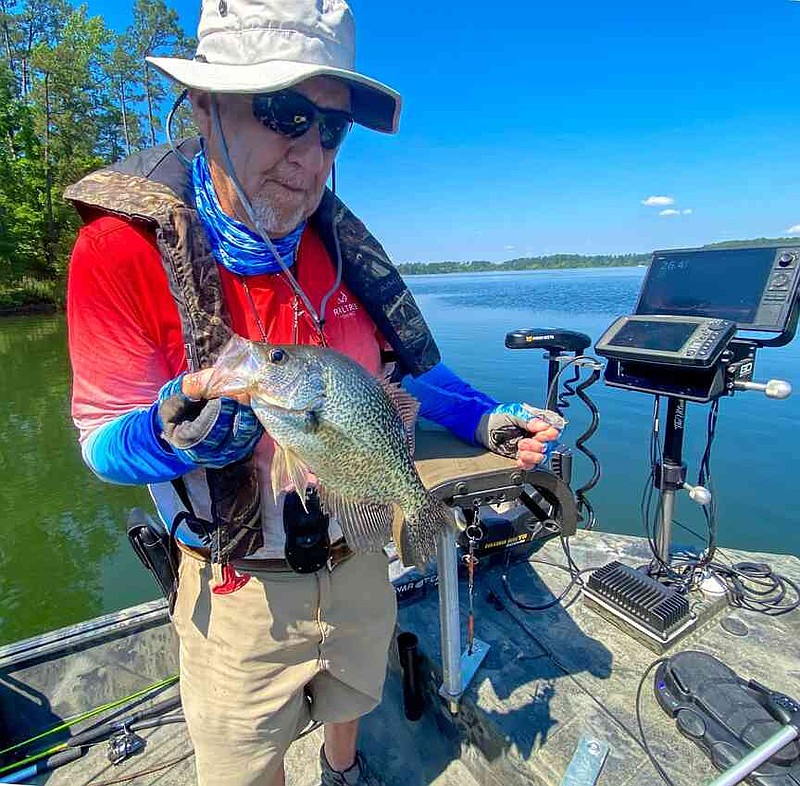 Crappie are the main target of Yo-yo's Guide Service at DeGray Lake and summer is prime time to catch some good slabs. (Special to The Commercial/Randy Zellers/Arkansas Game and Fish Commission)