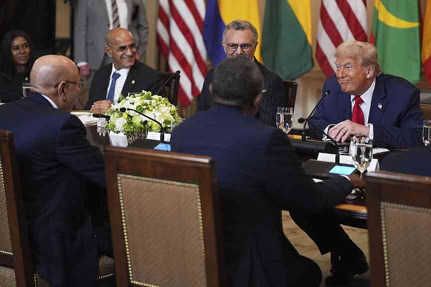 5 West African leaders gather at White House