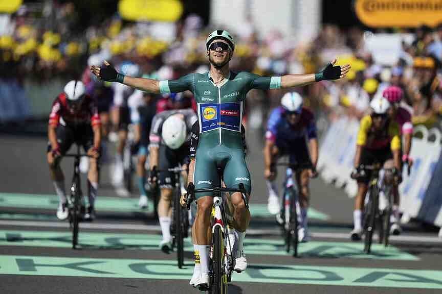 Sprint finish sets up perfectly for Italian cyclist | The Arkansas ...