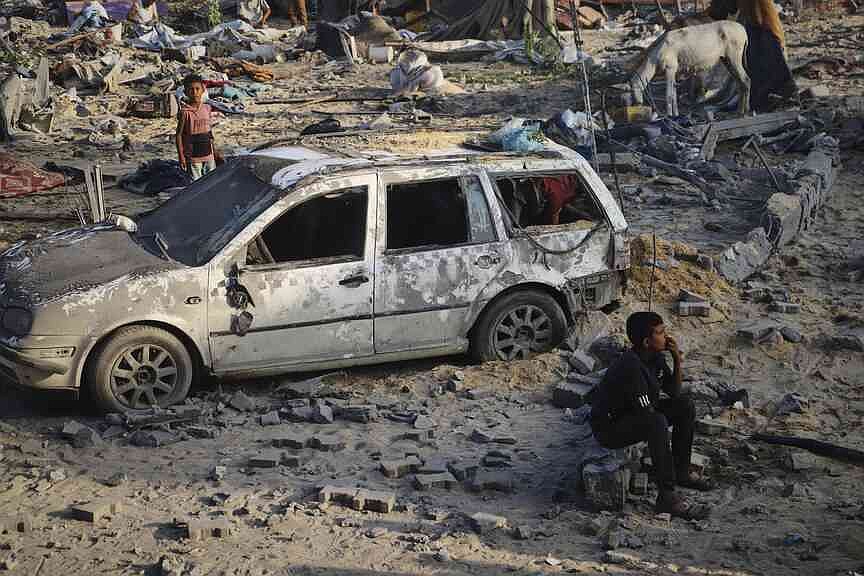 Israeli airstrikes, gunfire kill 78